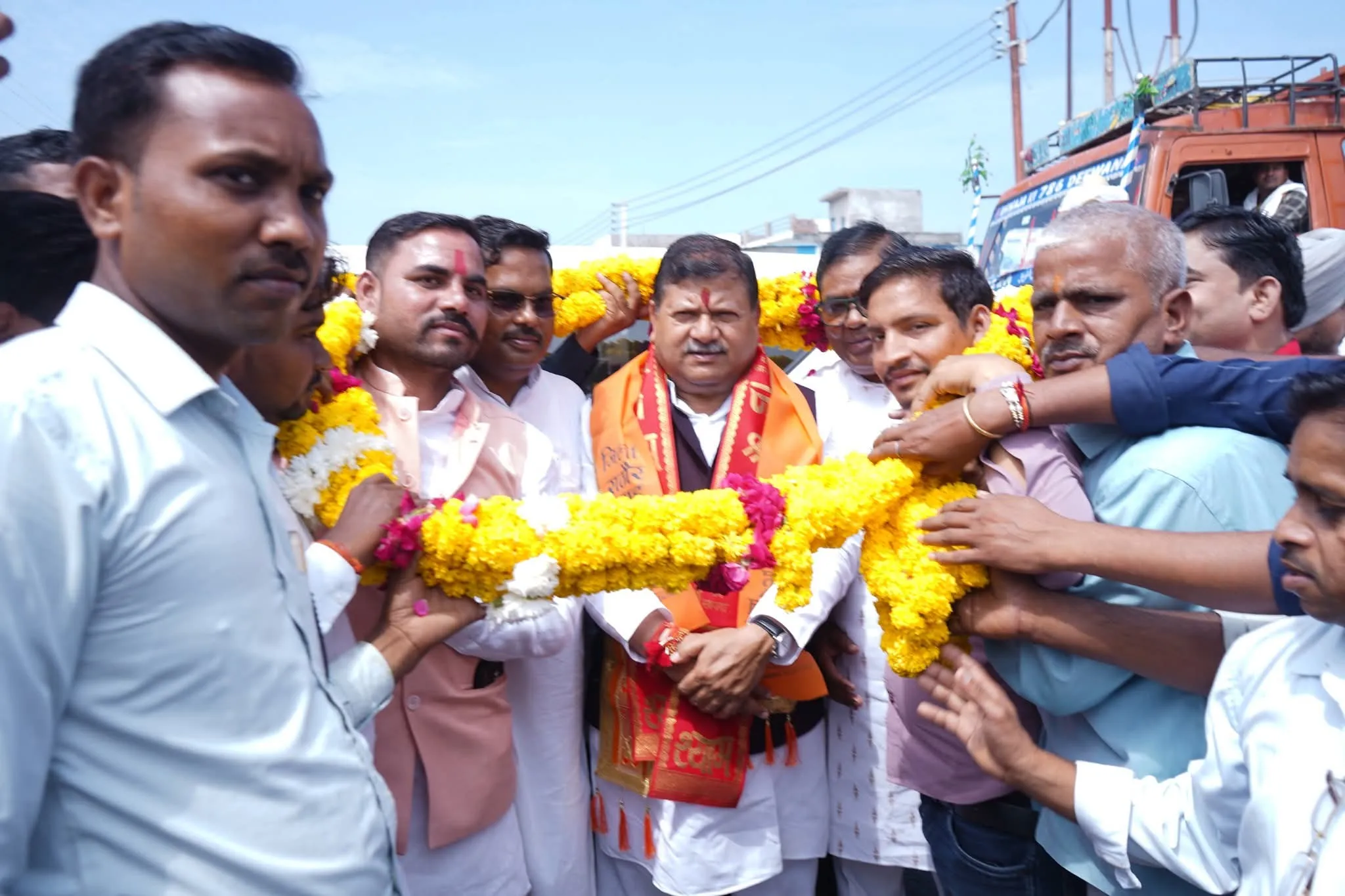 नगर विकास राज्य मंत्री राकेश राठौर गुरु जी ने किया मोदी राठौर युवा सेना के वेबसाइट का उदघाटन